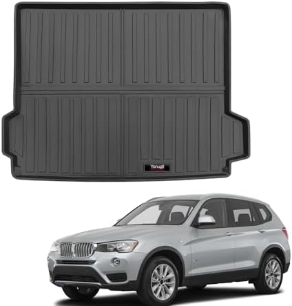 Custom for 2011-2017 BMW X3 Cargo Mats Trunk Liner All Weather TPE Protection Mat Accessories (for 2011-2017 BMW X3) - Image 3