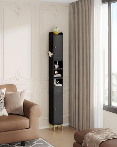 Hzuaneri Bathroom Cabinet with Shelves,Tall Bathroom Storage Cabinet - Image 3