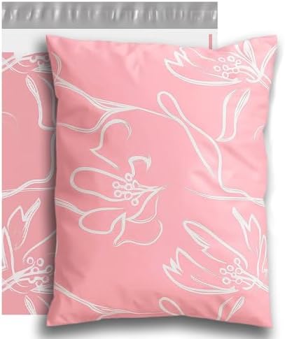 POLYSELLS 6x9 Cute Poly Mailers 100 Pack Inspiration Soft Shipping Bags by POLYSELLS
