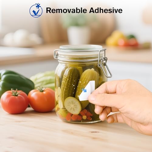 LLIKED 2"x1" Thermal Labels 1300 Removable Labels with No Residue - Image 3