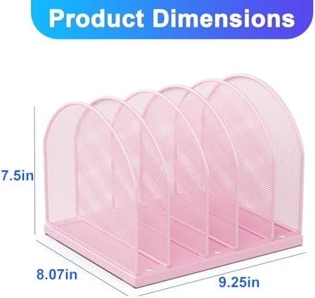 gianotter Desktop File Organizer with 5 Compartments - Image 3