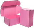 Timirog Pink Shipping Boxes 12x9x4 Inches 20 Pack Corrugated Cardboard Mailing Box for Small Business, Cute Tab Locking Literature Mailer Packaging Supplies for Packing Gifts Craft Books Shoes clothes by Timirog