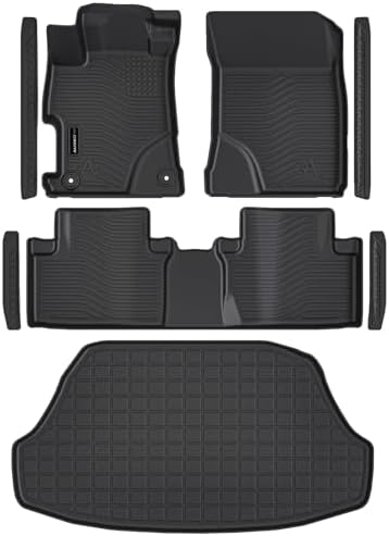 AUXKO Floor Mats Cargo Mat Door Sill for Honda Civic Hybrid Sedan 2012-2015 - Image 2
