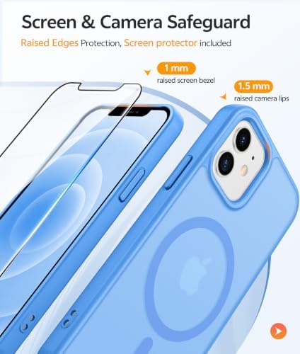 FNTCASE for iPhone 12/12 Pro Case, with Screen Protector, Fit for Magsafe - Image 4