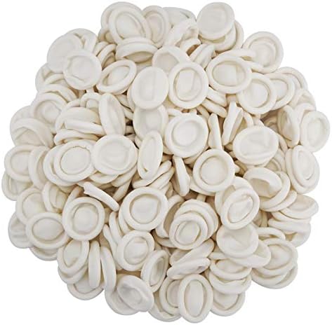 Cuttte (Approx. 330 PCS) Latex Finger Cots Disposable Large Finger Gloves by Cuttte