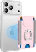 for Magsafe Wallet with Grip; 6-Card Holder; Stronger Magnetic Phone Wallet by ExtreLife