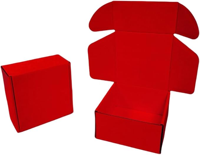 15 Pcs 6 x 6 x 3 inches Corrugated Cardboard Gift Boxes Recyclable Shipping - Image 6