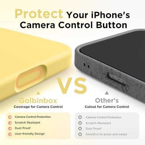GolbinBox Magnetic for iPhone 18 Pro Case/17 Pro Case, Jasmine Yellow - Image 6