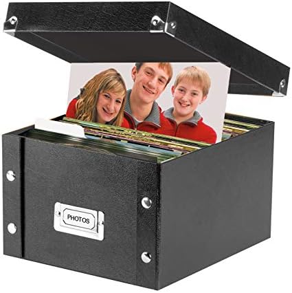 Snap-N-Store 5x8 Index Card Holder Storage Box, Collapsible Organizer - Image 3
