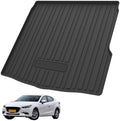 Elsetyler Custom Fit for Cargo Liner Mazda 3 Sedan 2014-2018 - Black TPE All Weather Heavy Duty Waterproof Rear Cargo Tray Trunk Floor Mat Protector by Elsetyler