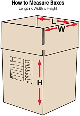 Aviditi 181824DPB Deluxe Packing Corrugated Cardboard Box 18" L x 18" W x 24" H, Kraft, for Shipping, Packing and Moving (Pack of 15) - Image 2