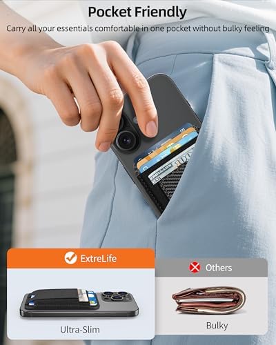 For Magsafe Wallet, 7 Card Holder, RFID Blocking, Strongest Magnet - Image 6