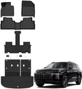 AUXKO Floor Mats Cargo Mat Backrest Mat for Hyundai Palisade 2020-2025 by AUXKO