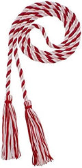 Tassel Depot Graduation Honor Cord - Red/Light Pink/White - Every School Color Available - Made In Usa by TasselDepot