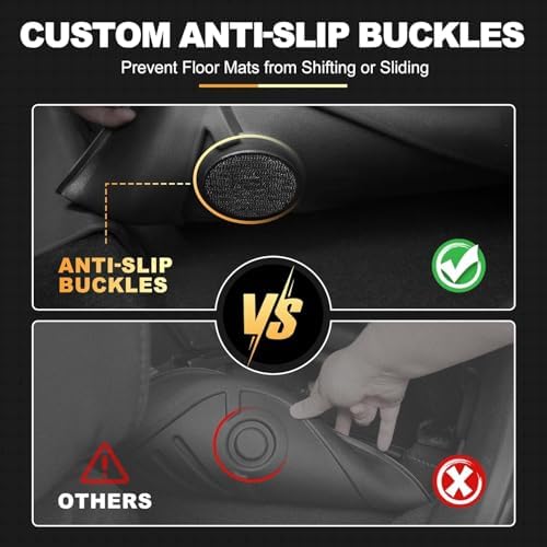 AOMSAZTO Floor Mats for Toyota RAV4 Gas 2013-2018 (Not for Hybrid) - Image 6