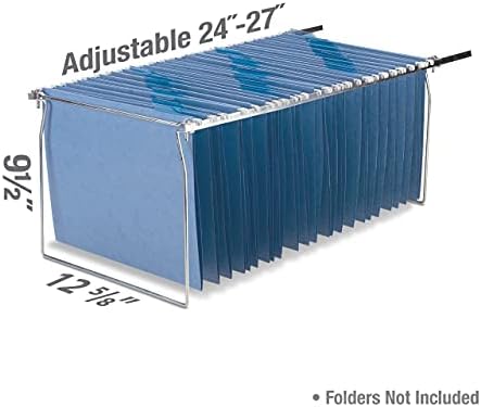 Officemate Hanging File Frame, 24-27, Letter Size, Steel, (91964) (Pack of 12) - Image 2