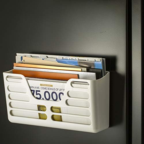 Officemate Magnet Plus Magnetic, Utility Pocket, White (92541) 3 x 10.25 x 5.25 Inches - Image 6