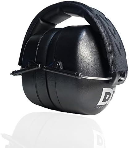 DECIBEL DEFENSE Ear Protection, 37 dB NRR Ear Muffs (BLACK) - Image 4
