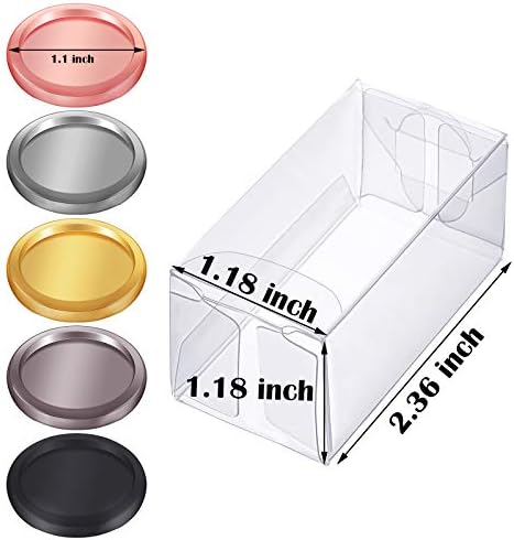 Zonon 55 Pcs Discbound Discs 1.1 Inch Planner Disc Binding Ring - Image 6
