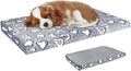 VANKEAN Reversible Cool/Warm Crate Mat Waterproof Washable Firm S-XXL Grey by VANKEAN
