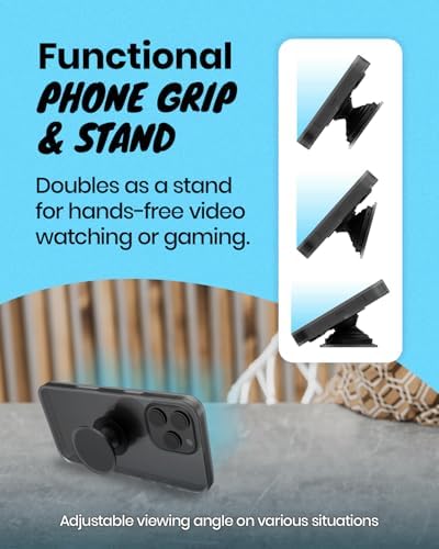 On The Grip 3D Gummy Bear Style Expandable Collapsible Mobile Phone Grip Stand Holder for Smartphone Tablet Cell Phone Accessory (Flower) - Image 5