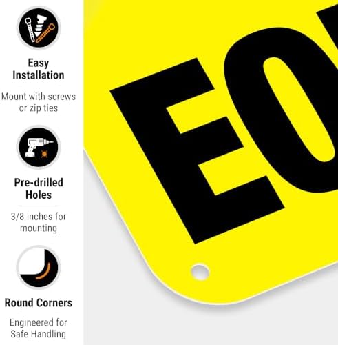 Heavy Equipment Sign, OSHA Caution Sign, - Image 2