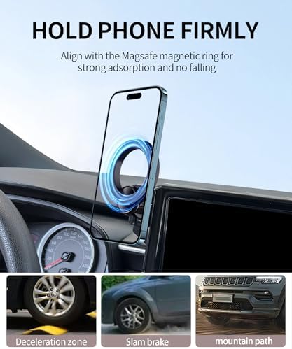 Car Phone Holder for Toyota Corolla 2020-2026,Corolla Cross 22-26 8" Screen - Image 4