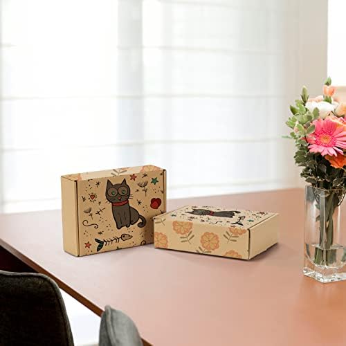 7x5x2 Cardboard Shipping Boxes Set of 20, Brown - Image 5