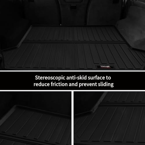 Custom for 2003-2014 Volvo XC90 Cargo Mats Trunk Liner All Weather TPE Protection Mat Accessories (for 2003-2014 Volvo XC90) - Image 3