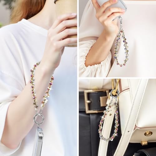 TENOC Beaded Phone Wrist Strap, Amber - Image 7