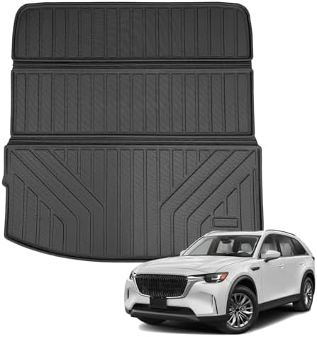 AUXKO All Weather Cargo Mat Backrest Mat for Mazda CX90 2026 2025 2024 by AUXKO