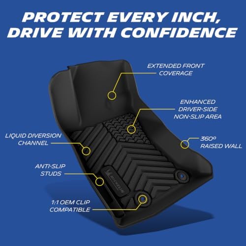 Michelin Vehicle Mats for 2018-2023 Subaru Crosstrek/2017-2023 Impreza - Image 3