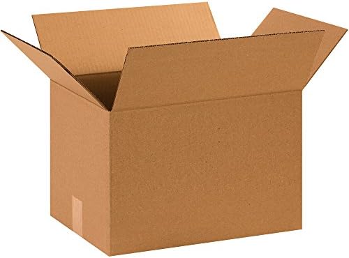 BOX USA 15 x 11 x 11 Corrugated Cardboard Boxes, Medium 15"L x 11"W x 11"H, Pack of 25 | Shipping, Packaging, Moving, Storage Box for Home or Business, Strong Wholesale Bulk Boxes by BOXUSA