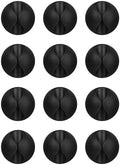 Flezoo 12PCS Black Adhesive Cable Clips Cord Organizer for Wire Management by Flezoo
