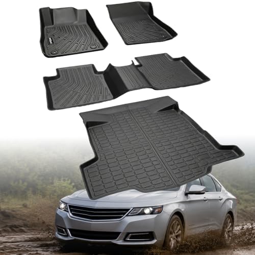 Floor Mats for Chevy Impala 2014-2020 by RYStark