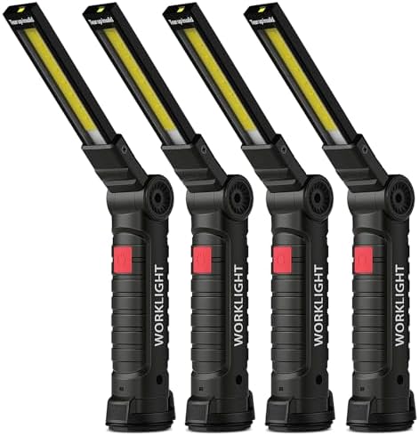 Coquimbo Tool Gifts for Men Dad Him, Rechargeable Flashlight LED Work Light by Coquimbo