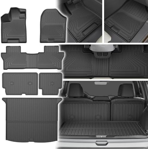 Floor Mats & Cargo Mat & Backrest Mat for Honda Passport 2019-2025 by AOMSAZTO
