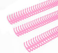 Rayson PROC1230PK Click Binding Spines, 3:1 Pitch, 1/2" Diameter, 90 Sheets Binding Capacity, Pink, 30/Box by RAYSON