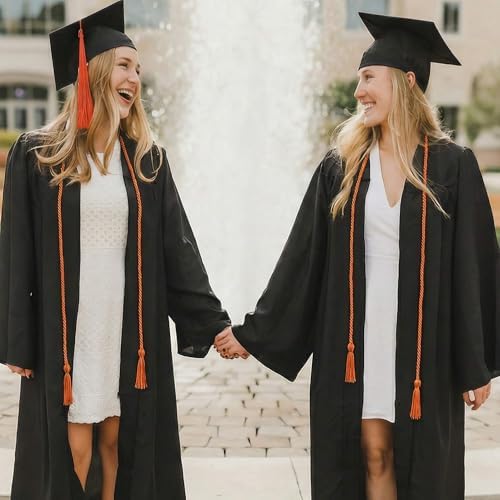 GraduationMall Graduation Honor Cord 68" Orange - Image 6