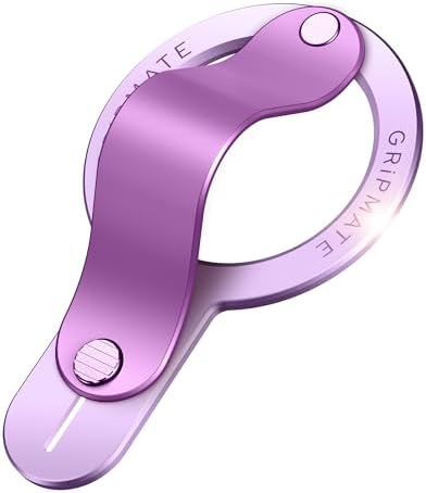 GripMate for MagSafe Phone Grip for iPhone, Slim Magnetic Phone Ring Holder by GripMate