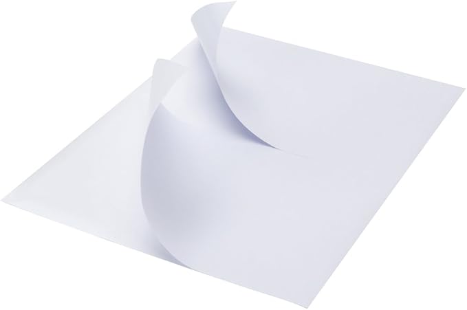 SJPACK 1600 Half Sheet Laser/Ink Jet Shipping Labels Mailing Blank White Labels - Image 3