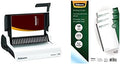 Fellowes 5006801-99 Binding Machine Pulsar+ Comb Binding (5006801) & 52089 Binding Presentation Covers, 8mil, Letter, 100 Pack, Clear by Unknown