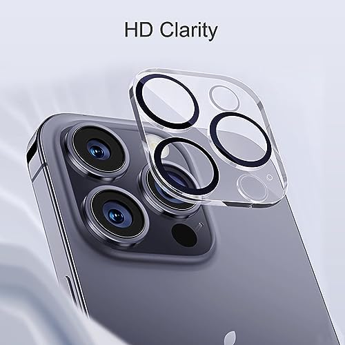 Ailun Privacy Screen Protector+Camera Lens Protector for iPhone 15 Pro - Image 3