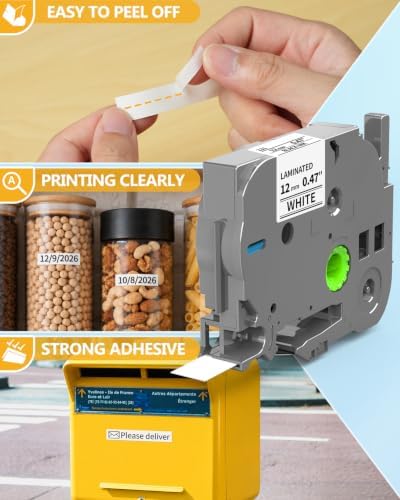 Replacement for Brother P-Touch Label Maker Tape Refill TZe-231 TZe231 - Image 4