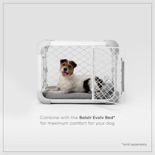Diggs Evolv Modular Dog Crate for Dogs Up to 16" Tall, Ash, Small - Image 6