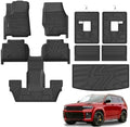Floor Mats for Jeep Grand Cherokee L 2021-2026 (Only 6 Seats) by Partzer