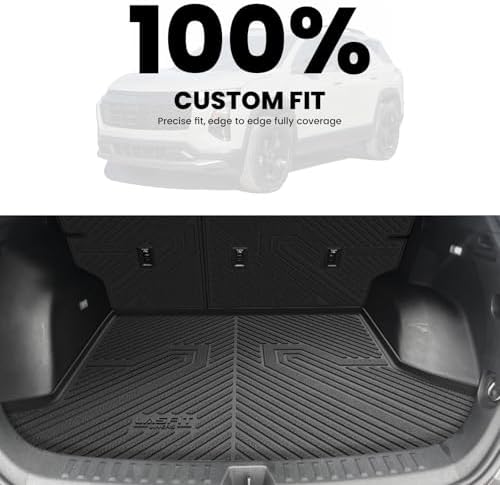 LASFIT Trunk Mat with Backrest Mat for Chevy Equinox/GMC Terrain 2025-2027 - Image 2