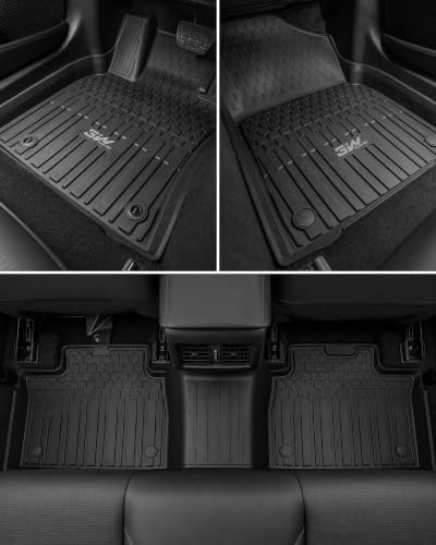 3W Floor Mats for 2025-2026 Toyota Camry, Custom Fit TPE All Weather - Image 3