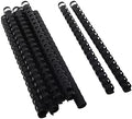Rayson Plastic Combs Binding Spines, 5/8in. 19-Ring, 120-Sheet Capacity, Black Comb Binding Spines, Max. Binding Letter Size Paper, Box of 100 by RAYSON