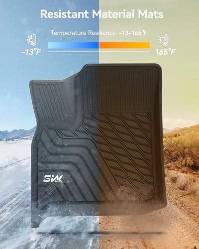 3W Floor Mats Custom Fit for Chevrolet Traverse 2018-2023 - Image 4